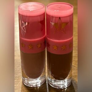 Jeffree Star Mini QTY 2 Celebrity Skin & Top Shelf Lip Color Nudes MINI NEW